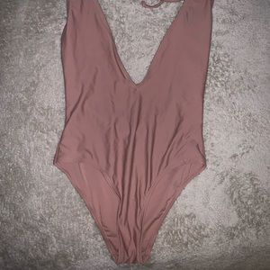 NAKD Low Cut One Piece Bathing Suit